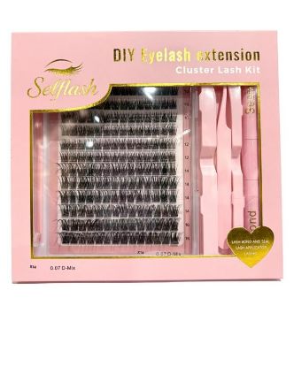 Picture of SELFLASH DIY EYELASH EXTENSION KIT 0.07D MIX X14