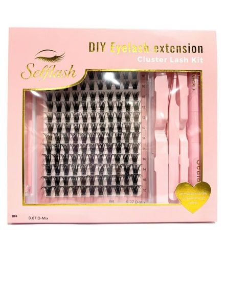 Picture of SELFLASH DIY EYELASH EXTENSION KIT 0.07D MIX D03