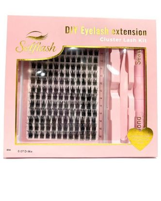 Picture of SELFLASH DIY EYELASH EXTENSION KIT 0.07D MIX D14