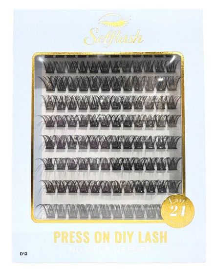 Picture of SELFLASH PRESS ON NO GLUE NEEDED D12