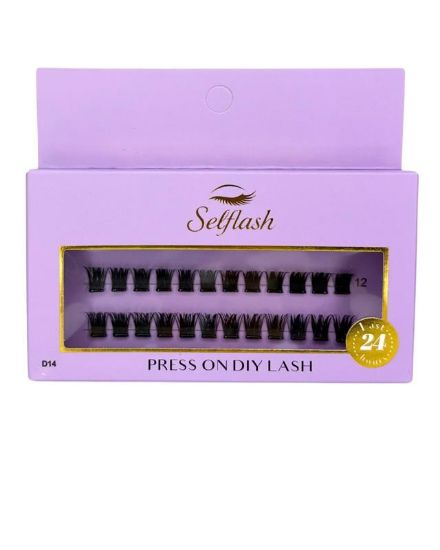 Picture of SELFLASH PRESS ON DIY LASH 0.07D MIX D14