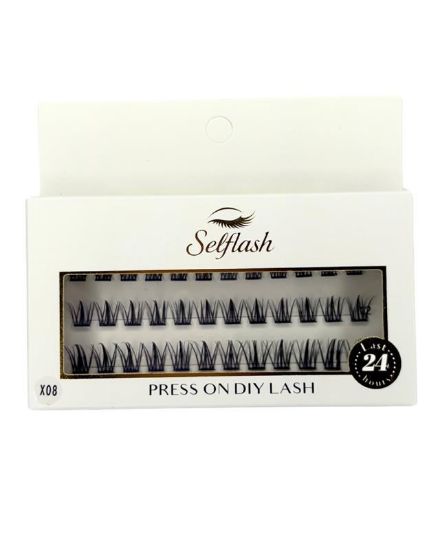 Picture of SELFLASH PRESS ON DIY LASH 0.07D MIX X08