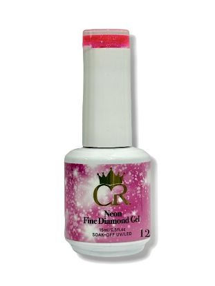 Picture of CROWN NEON FINE DIAMOND GEL 12