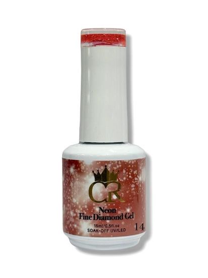 Picture of CROWN NEON FINE DIAMOND GEL 14