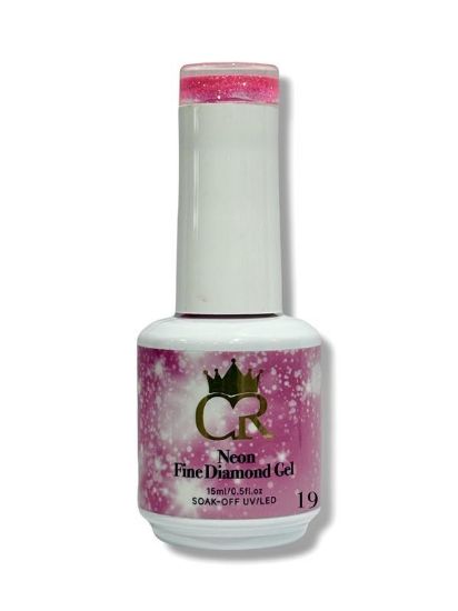 Picture of CROWN NEON FINE DIAMOND GEL 19