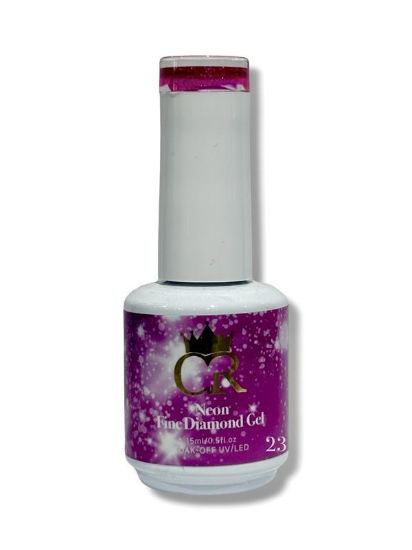 Picture of CROWN NEON FINE DIAMOND GEL 23