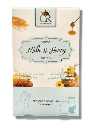 Picture of CROWN DELUXE COLLAGEN 4 STEPS SINGLE PACK - MILK & HONEY CN