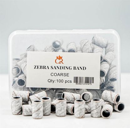 Picture of CROWN ZEBRA SANDING BANDS COARSE 100 PCS