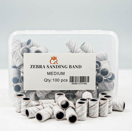 Picture of CROWN ZEBRA SANDING BAND MEDIUM 100 PCS