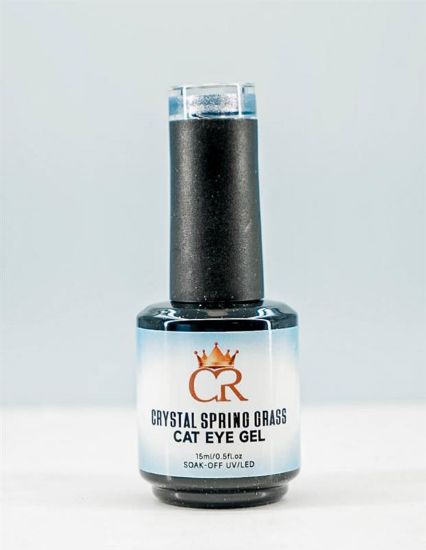 Picture of CROWN CRYSTAL SPRING GRASS CATEYE GEL 12