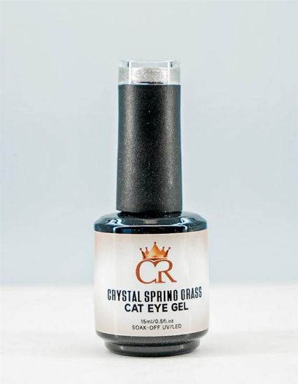 Picture of CROWN CRYSTAL SPRING GRASS CATEYE GEL 15