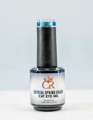 Picture of CROWN CRYSTAL SPRING GRASS CATEYE GEL 18