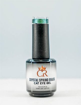 Picture of CROWN CRYSTAL SPRING GRASS CATEYE GEL 24