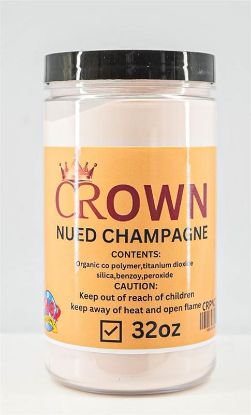 Picture of CROWN NUDE CHAMPAGNE ACRYLIC POWDER 32OZ