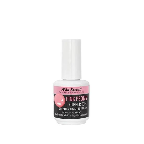 Picture of MIA SECRET RUBBER GEL PINK PEONY 0.5 OZ