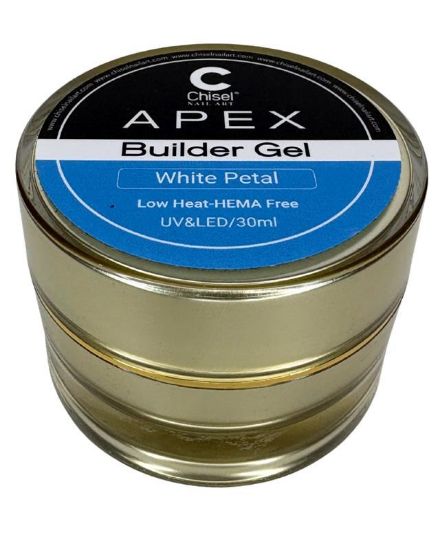 Picture of CHISEL APEX BUILDER GEL WHITE PETAL