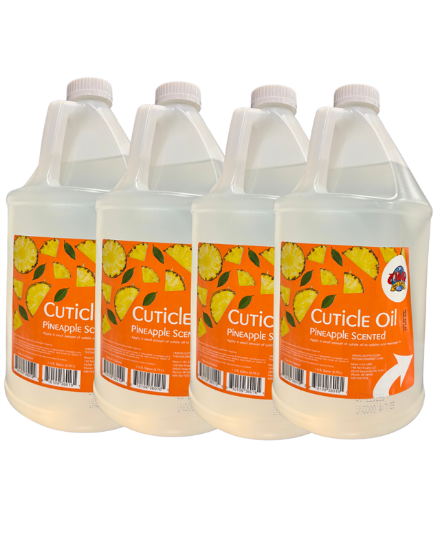 Picture of 168 NAIL SUPPLY CLEAR CUTICLE OIL CASE OF 4 GALLONS