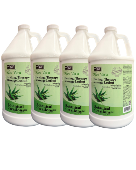 Picture of PRO NAIL ALOE VERA MASSAGE LOTION CASE OF 4 - 1 GALLONS