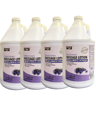 Picture of PRO NAIL LAVENDER MASSAGE LOTION CASE OF 4 - 1 GALLONS