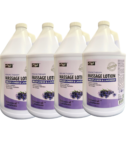 Picture of PRO NAIL LAVENDER MASSAGE LOTION CASE OF 4 - 1 GALLONS