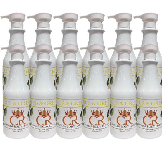 Picture of CROWN CITRUS & GREEN TEA  LOTION 25OZ CASE OF 12