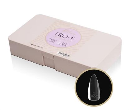 Picture of IGEL PRO-X SOFT GEL TIPS NATURAL STILETTO MEDIUM 600 PCS