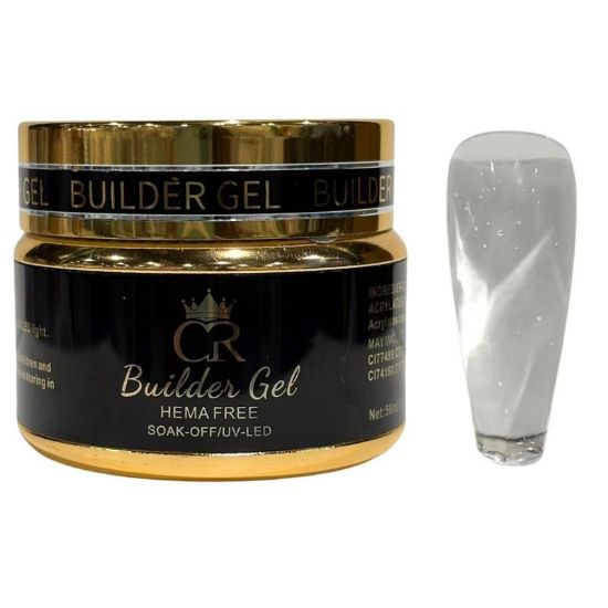 Picture of CROWN BUILDER GEL 01 CLEAR 2 OZ