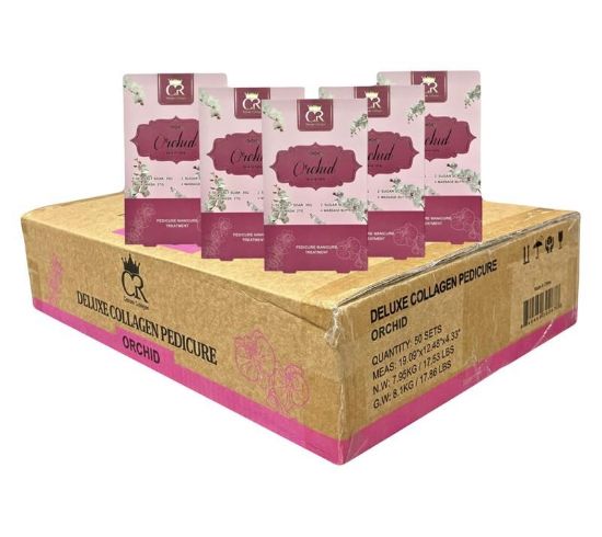 Picture of CROWN DELUXE COLLAGEN 4 STEP CASE OF 50 KITS - ORCHID CN