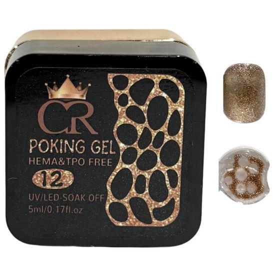 Picture of CROWN POKING GEL 12 GOLD