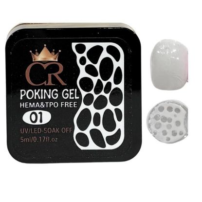 Picture of CROWN POKING GEL 01 WHITE