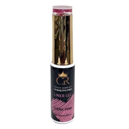 Picture of CROWN LINER GEL NAIL ART 09 DARK PINK