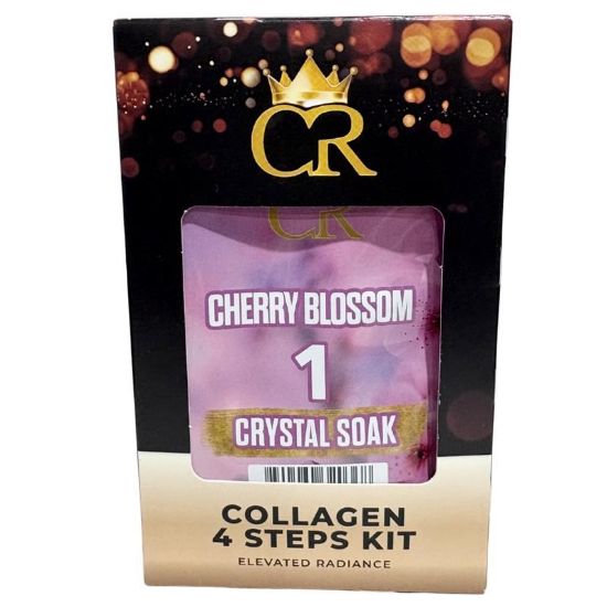 Picture of CROWN COLLAGEN 4 STEPS KIT CHERRY BLOSSOM SINGLE US