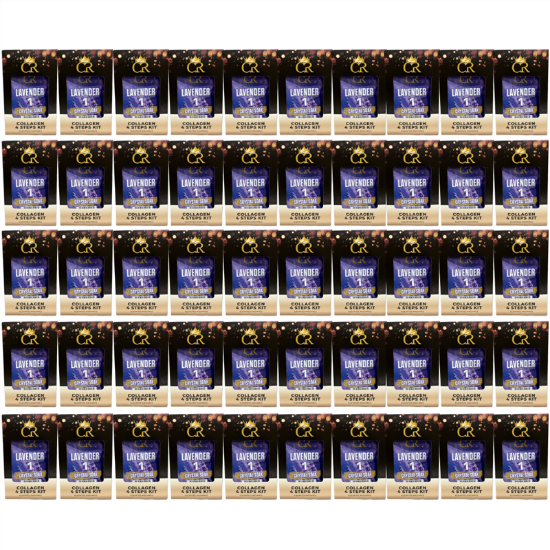 Picture of CROWN COLLAGEN 4 STEPS KIT LAVENDER CASE OF 50 US