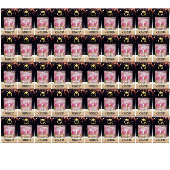 Picture of CROWN COLLAGEN 4 STEPS KIT ROSES CASE OF 50 US