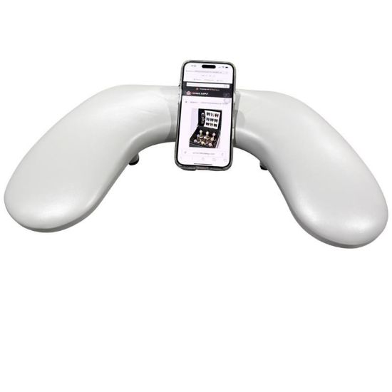 Picture of CROWN U SHAPE ARMREST WITH PHONE BRACKET GREY CR-129