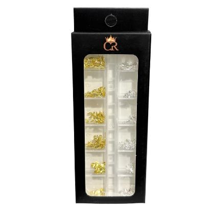 Picture of CROWN CHARMS SEASIDE SILVER GOLD