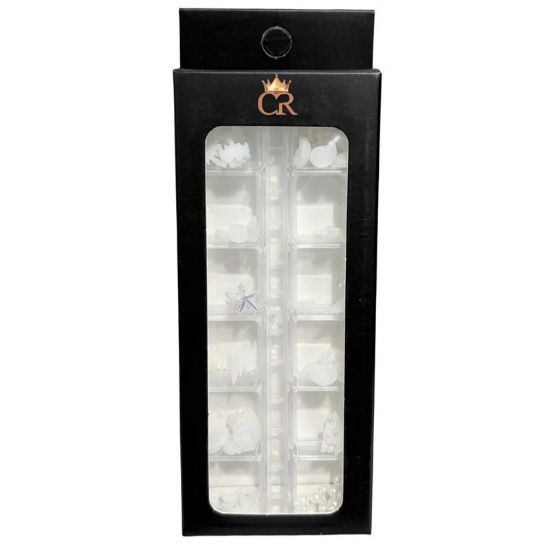 Picture of CROWN CHARMS SEASHELL WHITE