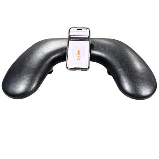 Picture of CROWN U SHAPE ARMREST WITH PHONE BRACKET BLACK CR-126