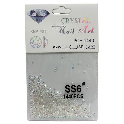 Picture of KING OF DIAMONDS CLEAR IRIDESCENT RHINESTONES SIZE 6