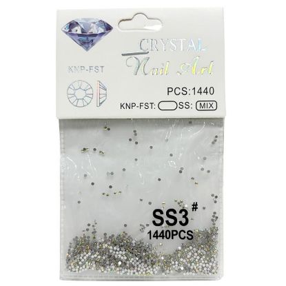 Picture of KING OF DIAMONDS IRIDESCENT RHINESTONES SIZE 3