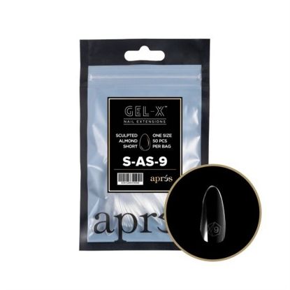 Picture of APRES GEL-X SCULPTED ALMOND SHORT REFILL-9 (50PCS)