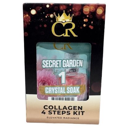Picture of NEW CROWN COLLAGEN 4 STEPS KIT SECRET GARDEN SINGLE US