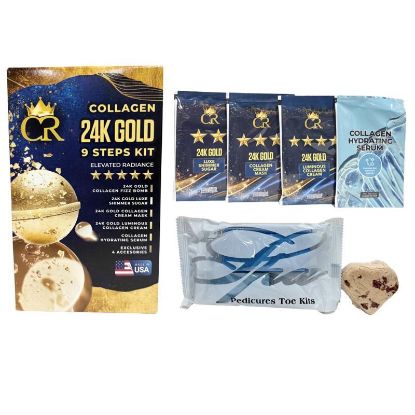 Picture of NEW CROWN COLLAGEN 9 STEPS KIT 24K SINGLE US