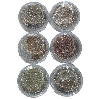 Picture of CROWN FOIL GLITTER 6 PCS - STYLE 1