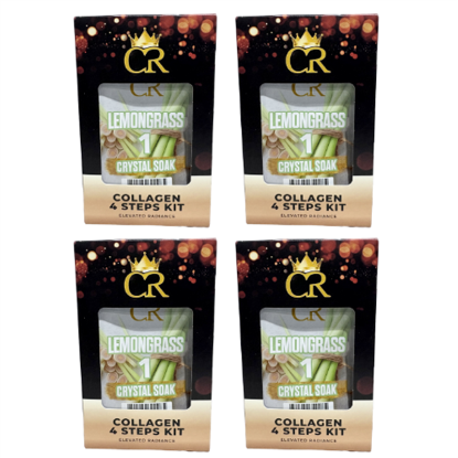 Picture of NEW CROWN COLLAGEN 4 STEPS KIT LEMONGRASS CASE OF 50 US