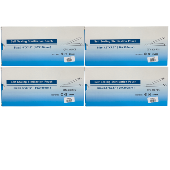 Picture of CROWN STERILIZING POUCH SHORT WITH INDICATOR CASE