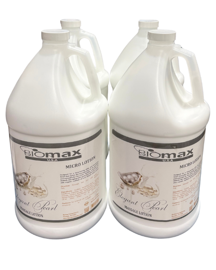 Picture of BIOMAX ELEGANT PEARL MASSAGE LOTION CASE OF 4 GALLON