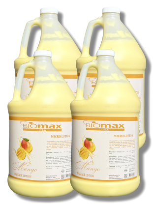 Picture of BIOMAX MANGO MASSAGE LOTION CASE OF 4 - 1 GALLONS