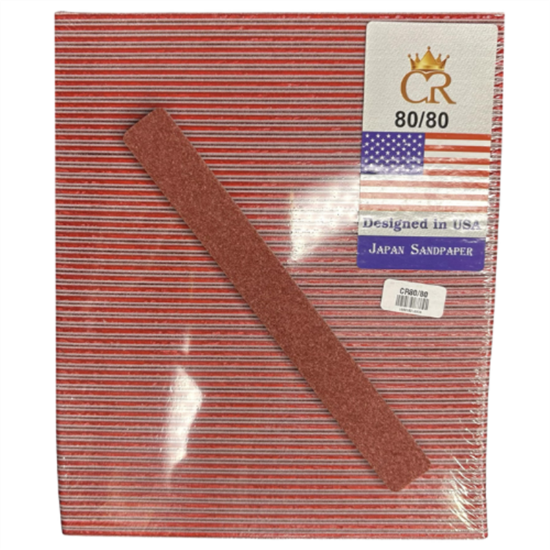 Picture of CROWN RED MYLAR REGULAR FILES 80/80 50PCS