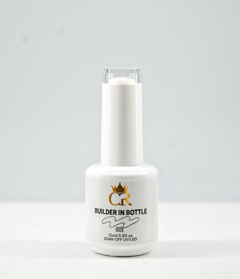 Picture of CROWN BUILDER GEL BOTTLE 02 - WHITE